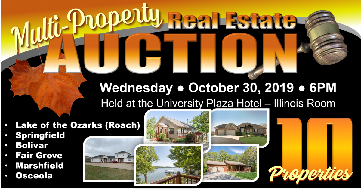 MULTI-PROPERTY REAL ESTATE AUCTION