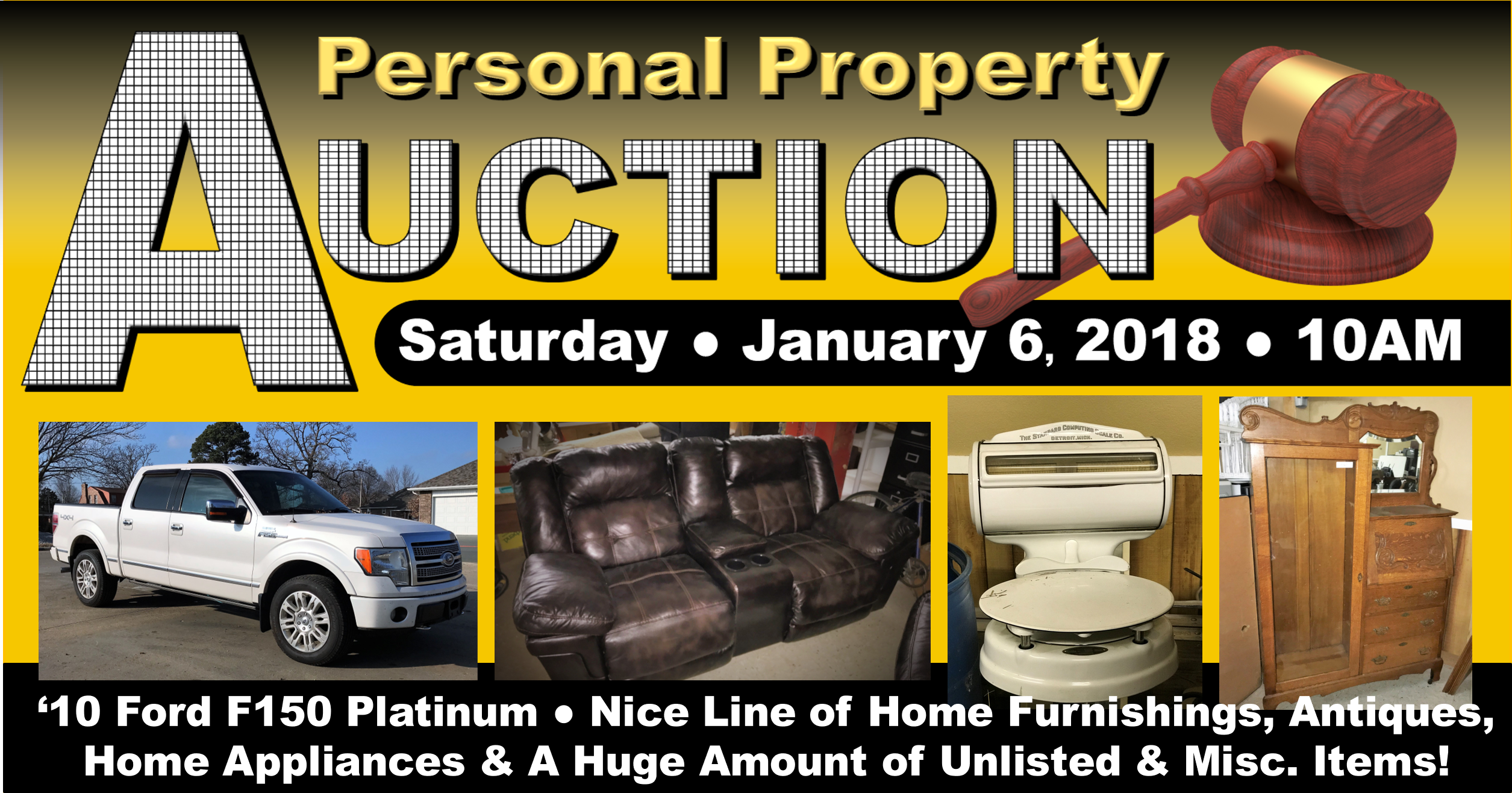 Personal Property Auction