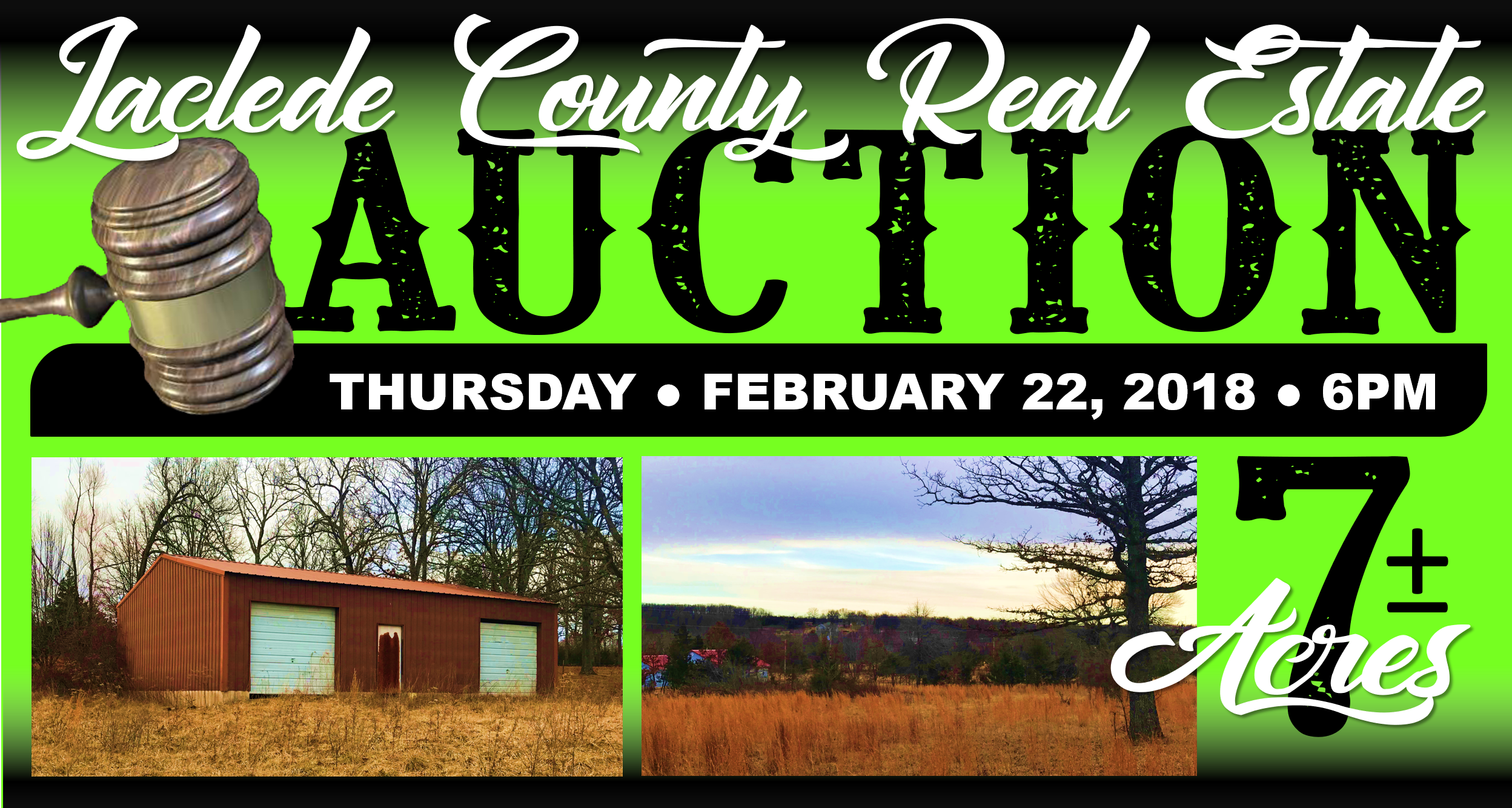 LACLEDE COUNTY REAL ESTATE AUCTION