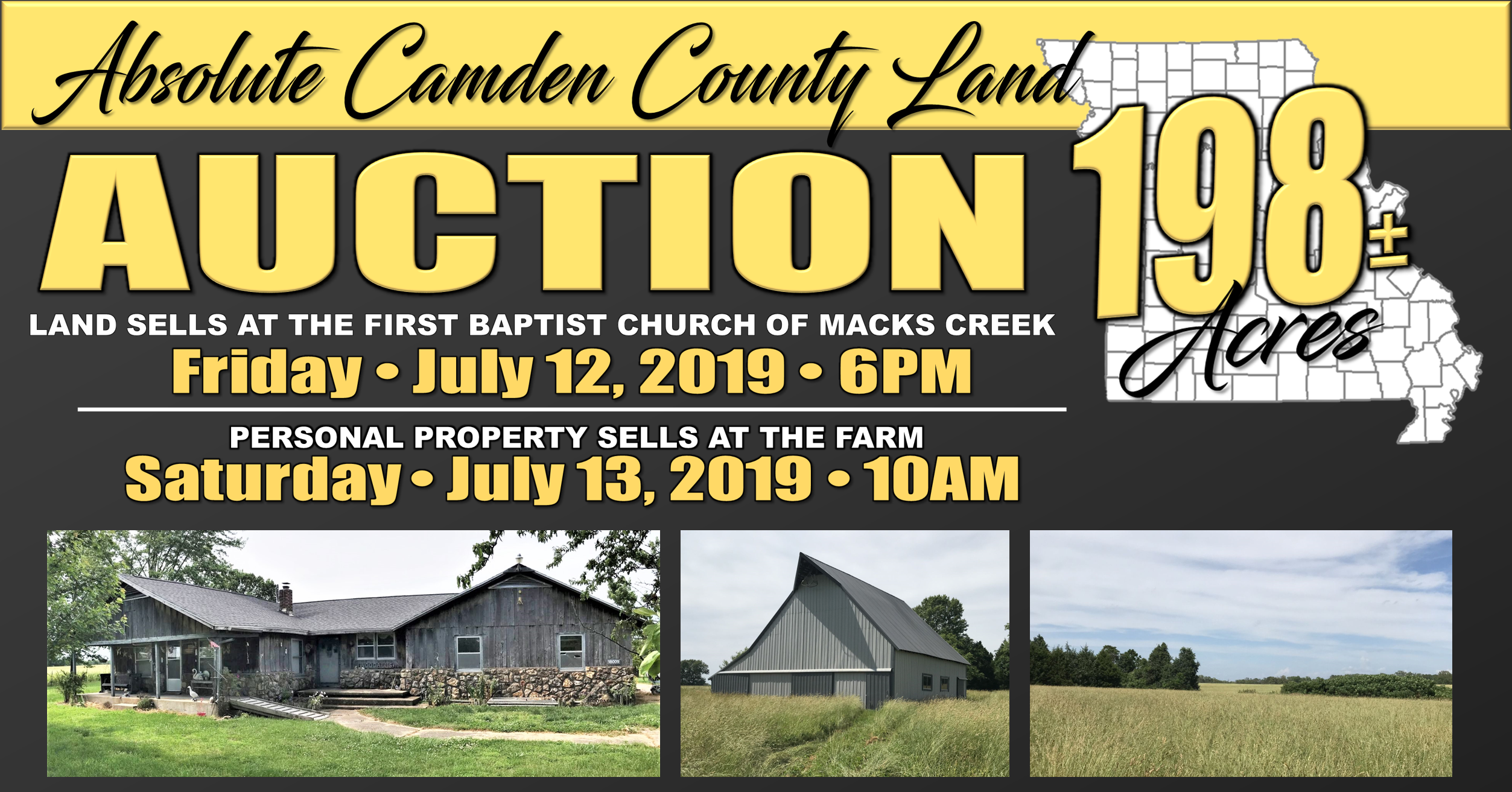 CAMDEN COUNTY LAND AUCTION – 198 ACRES