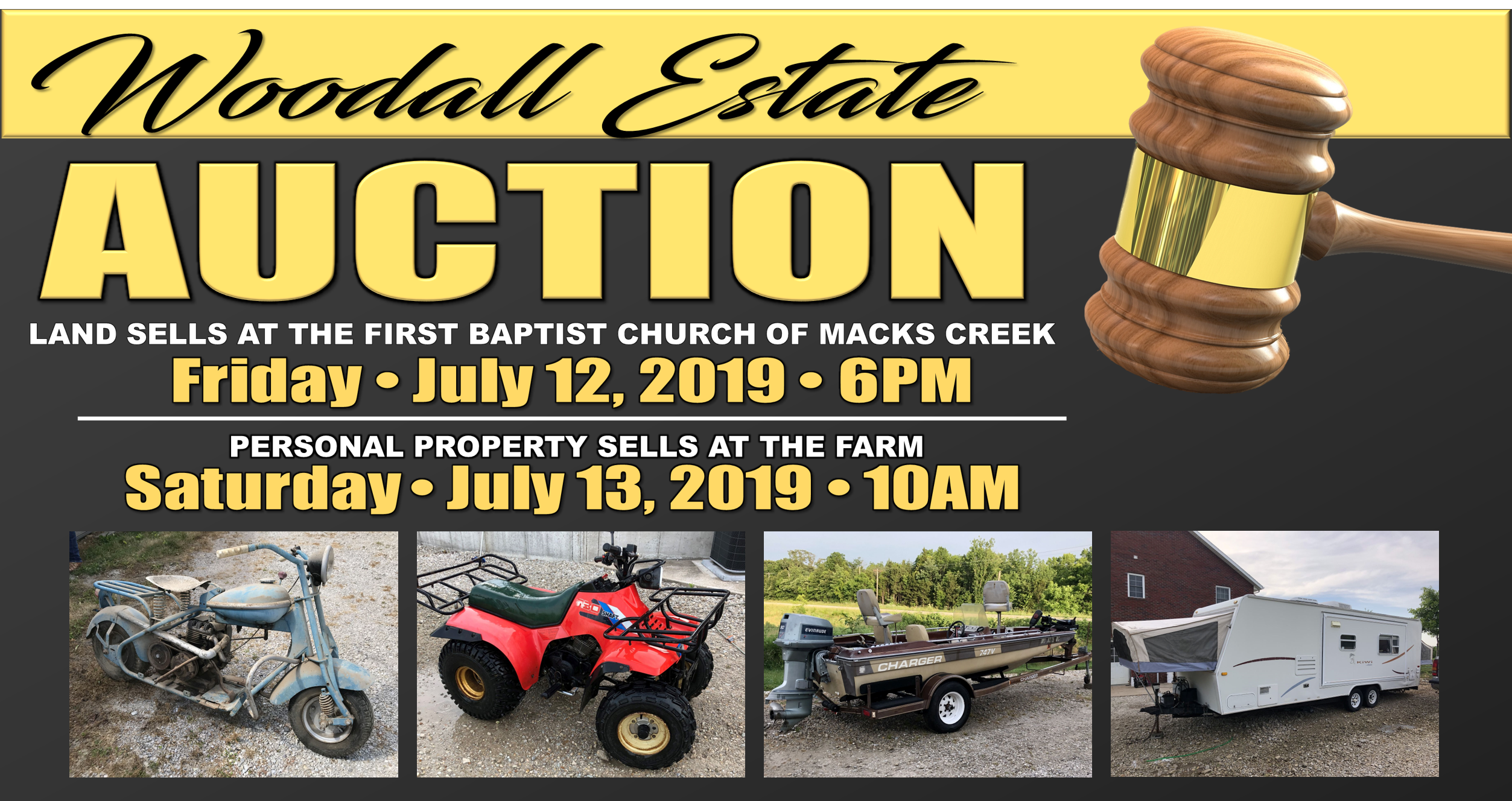 WOODALL ESTATE AUCTION