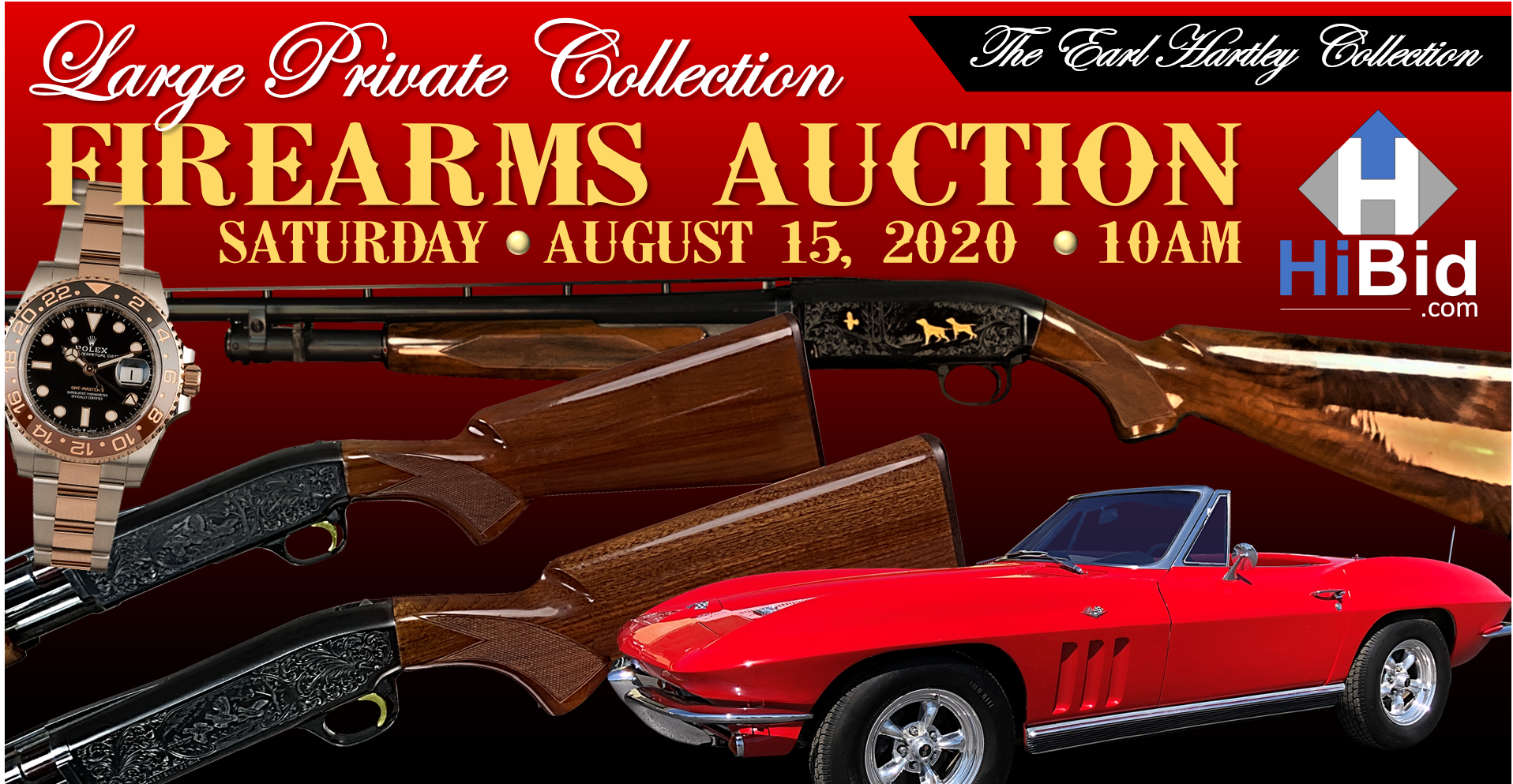 LARGE PRIVATE COLLECTION FIREARMS AUCTION – THE HARTLEY COLLECTION