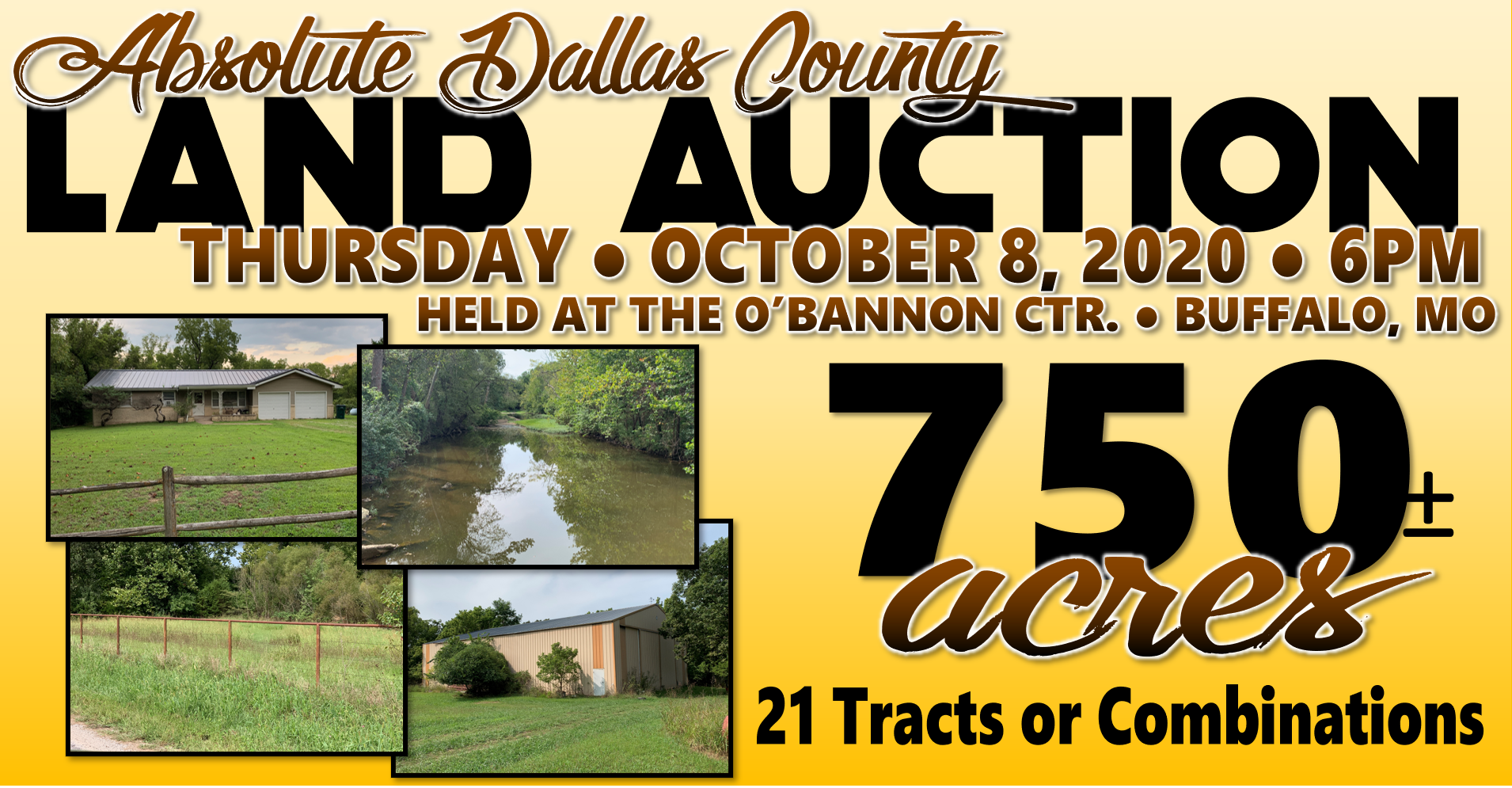 ABSOLUTE DALLAS COUNTY LAND AUCTION